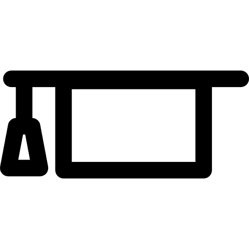 Graduation cap mortarboard fashion college icon