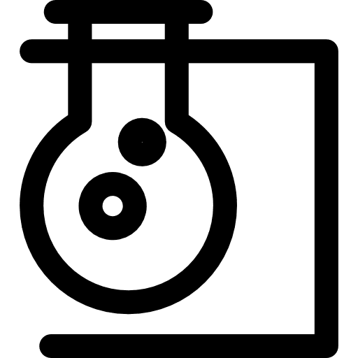 Lab chemistry business science icon