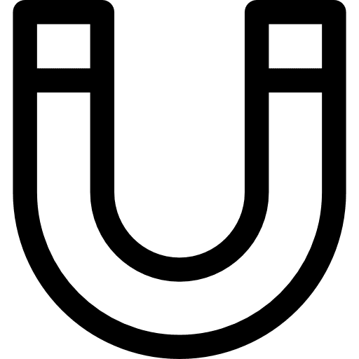 Magnet magnetic physics magnetism icon