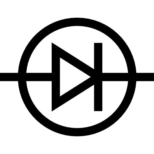 Diode diode component interface icon