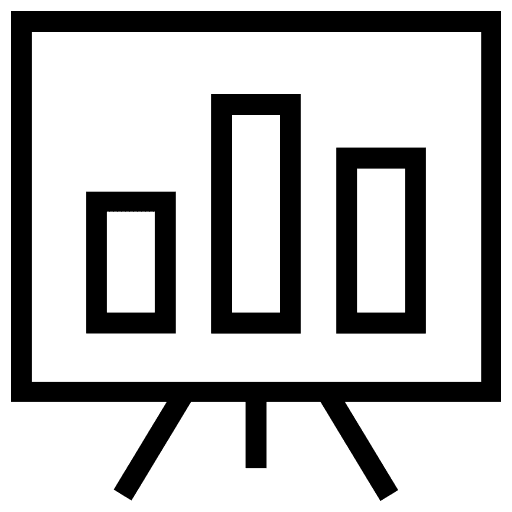 Stats presentation analytics stats icon