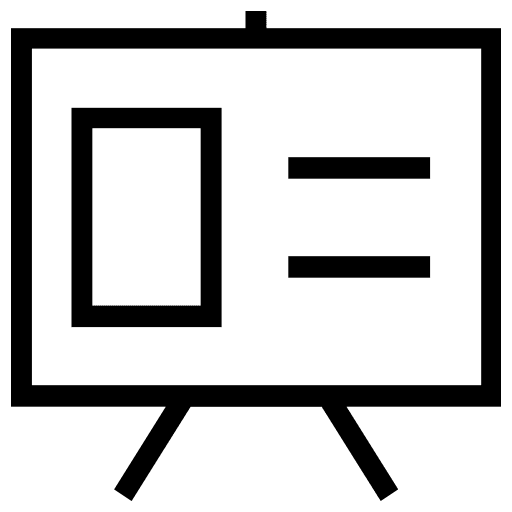 Presentation presentation work business icon