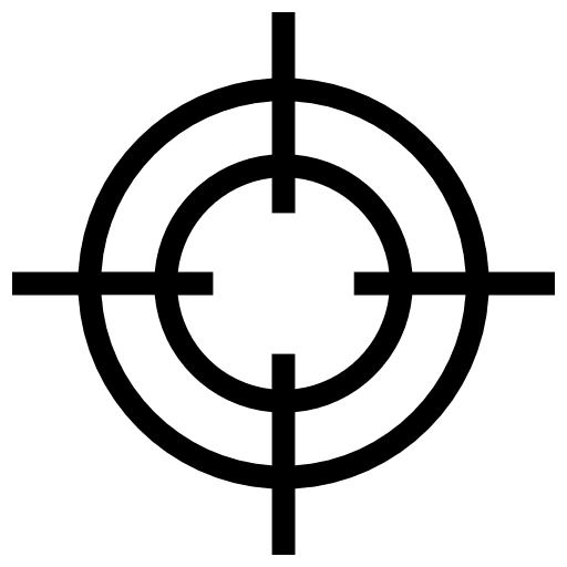 Target aim weapons target icon