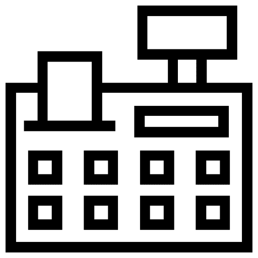 Voucher receipt shopping bill icon