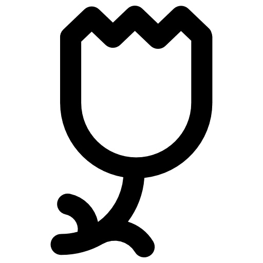 Flower plant spring flower icon