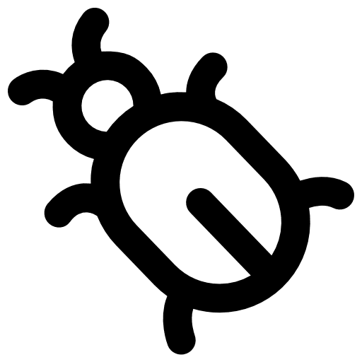 Bug bug bedbug insect icon