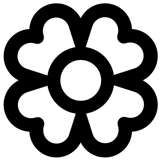 Flower nature spring vegetation icon