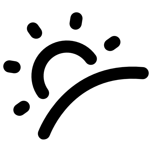 Sunset sunset nature sunlight icon