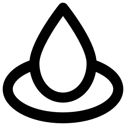 Drop water raindrop nature icon