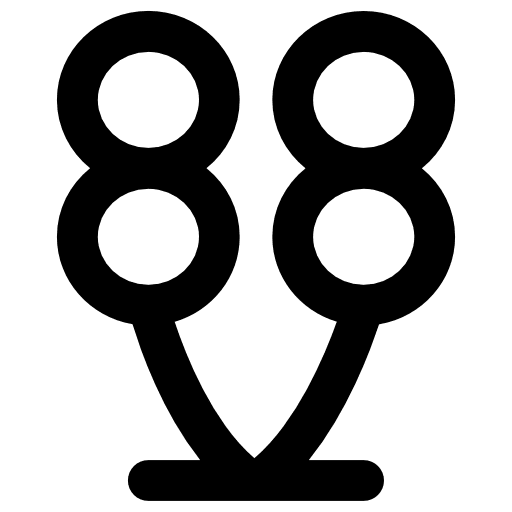 Trees forest park woods icon