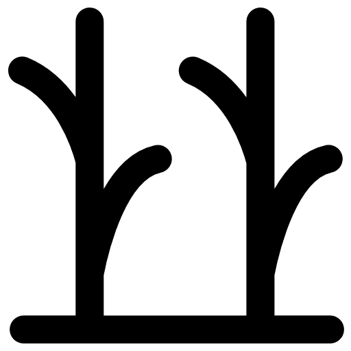 Trees park environment forest icon