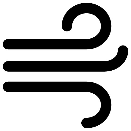 Wind wind meteorology elements icon