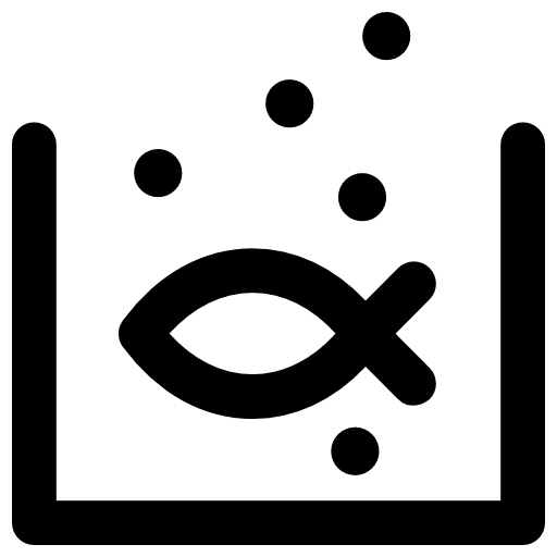 Fish diet fish sea life icon