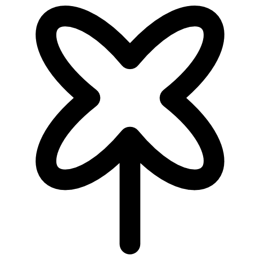 Flower spring nature vegetation icon