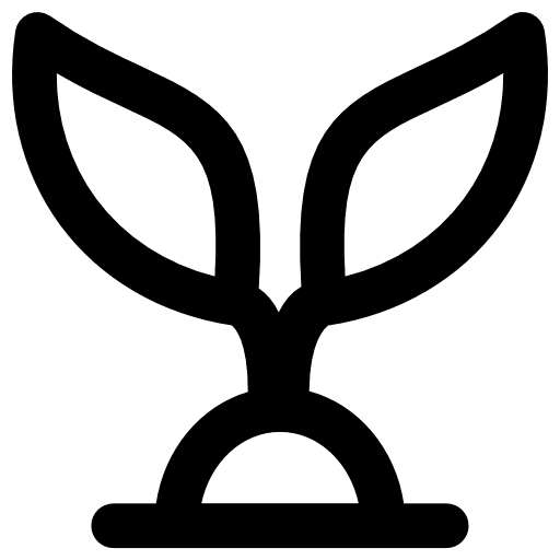 Plant leaf botanical leaves icon