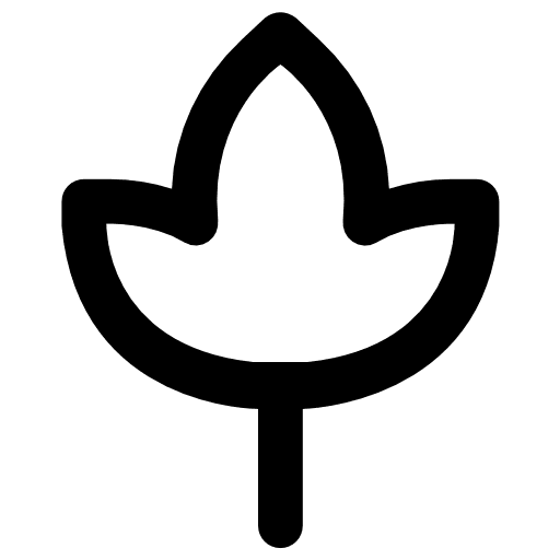 Flower vegetation spring nature icon