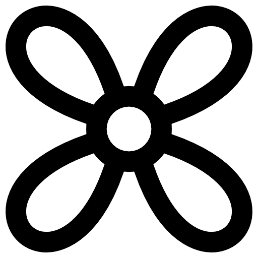 Flower nature botanical spring icon