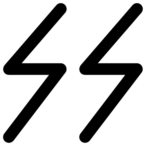 Lightning nature rain sky icon