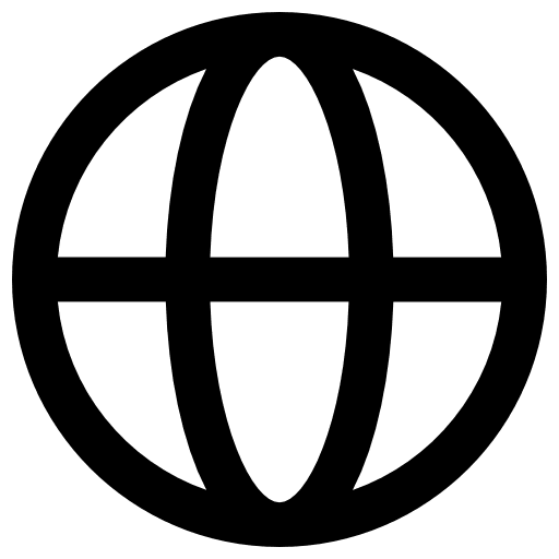 World grid circular grid maps and flags geography icon