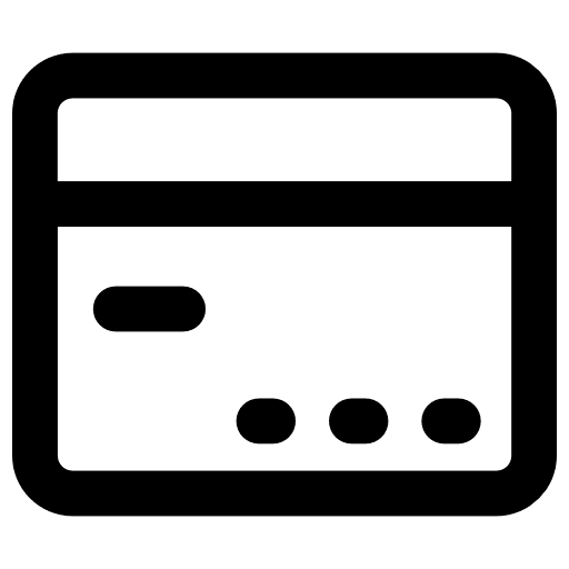 Credit card credit card debit card payment method icon