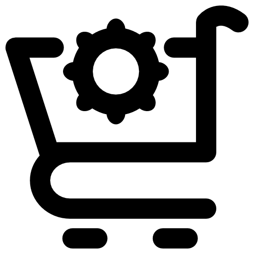 Shopping cart online store commerce shopping store icon