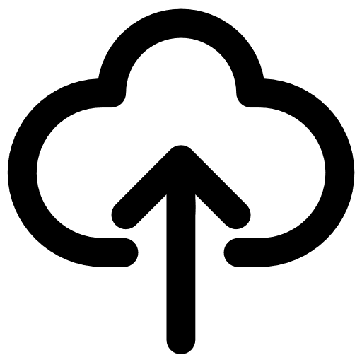 Cloud computing cloud computing cloud storage uploading icon