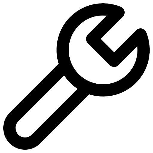 Wrench home repair tools and utensils improvement icon