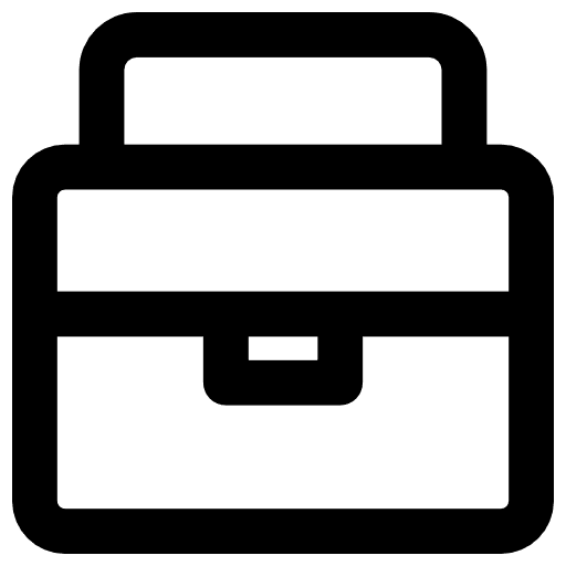 Briefcase travelling business briefcase icon