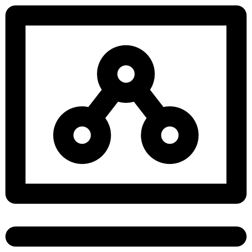 Laptop electric laptop tools and utensils icon