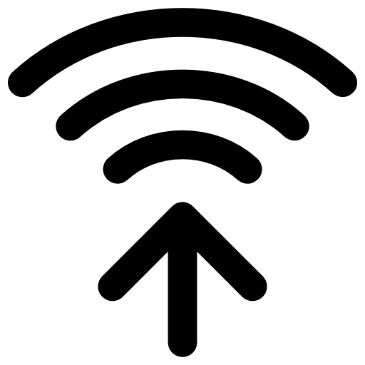 Wifi wireless technology connection icon