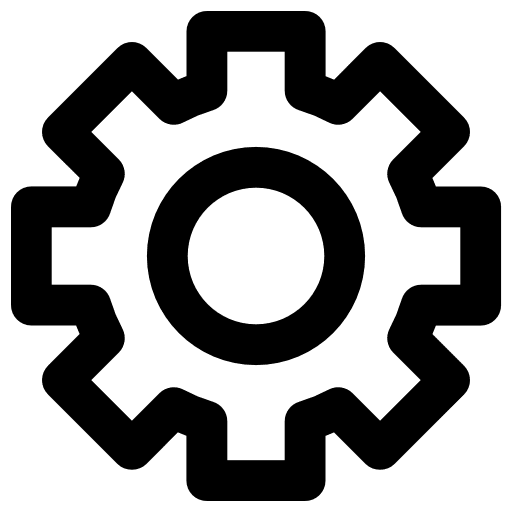 Cogwheel options cogwheel configuration icon