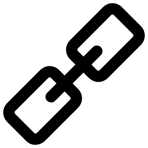 Link link multimedia interface icon