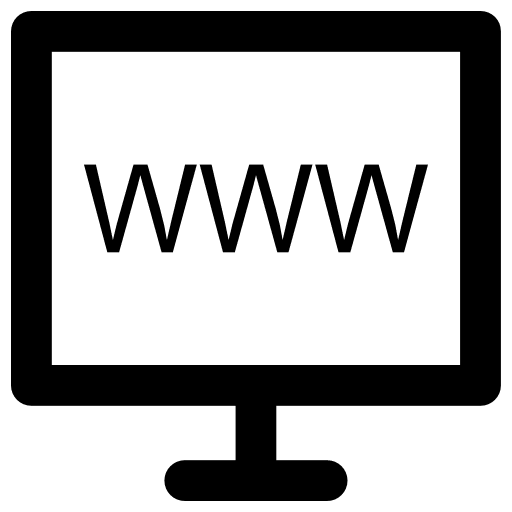 Monitor screen monitor tv icon