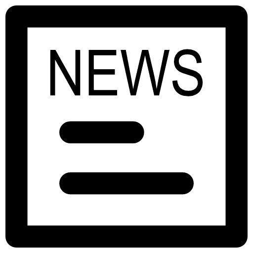 News news report document icon