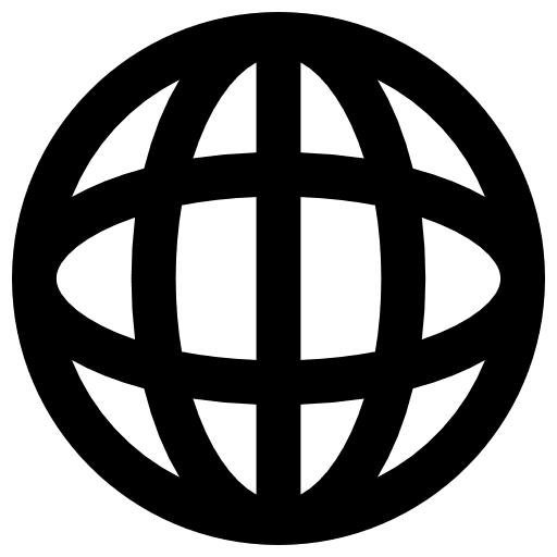 Earth globe earth globe web earth grid icon