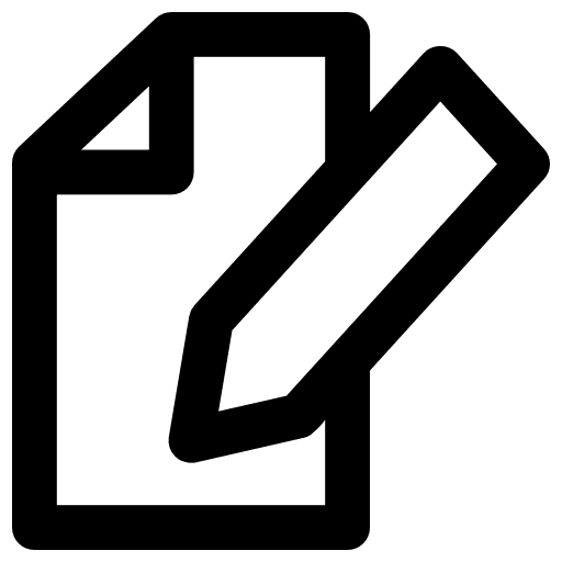 Edit multimedia interface archive icon