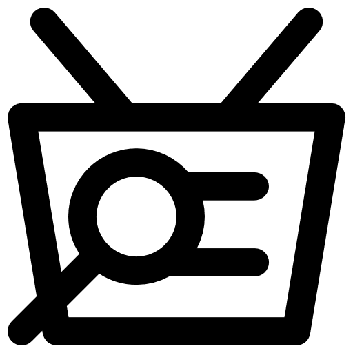 Shopping basket search shopping store supermarket icon