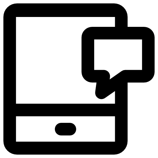 Smartphone mobile cell technology icon