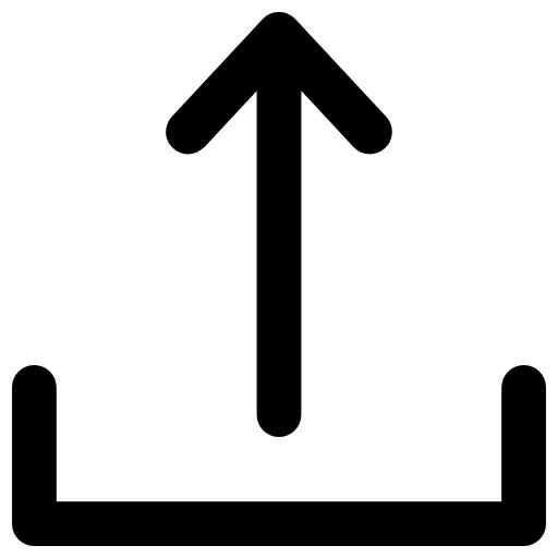 Upload multimedia option outbox uploading icon