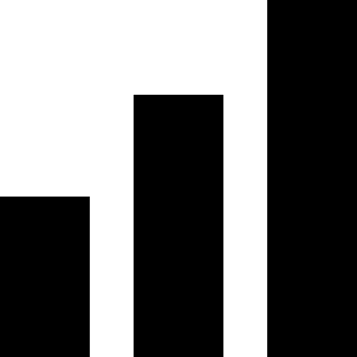 Bars shapes figure geometrical icon