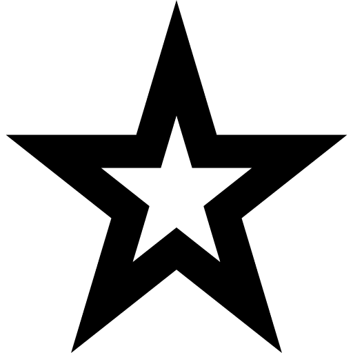 Star abstract figure geometrical icon