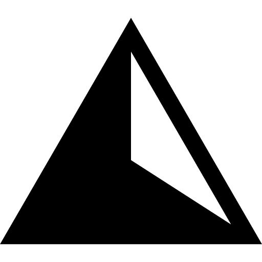 Triangle geometrical triangle figure icon