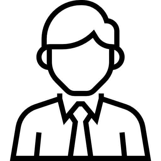 Businessman sales person job businessman icon