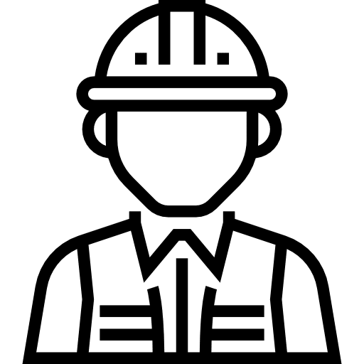 Engineer professions and jobs engineer user icon