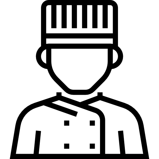 Chef occupation profession job icon