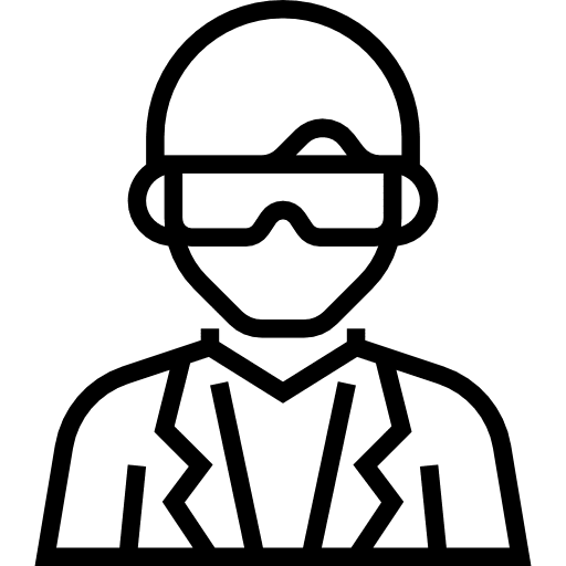 Dj people user job icon