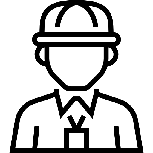 Engineer user engineer profession icon