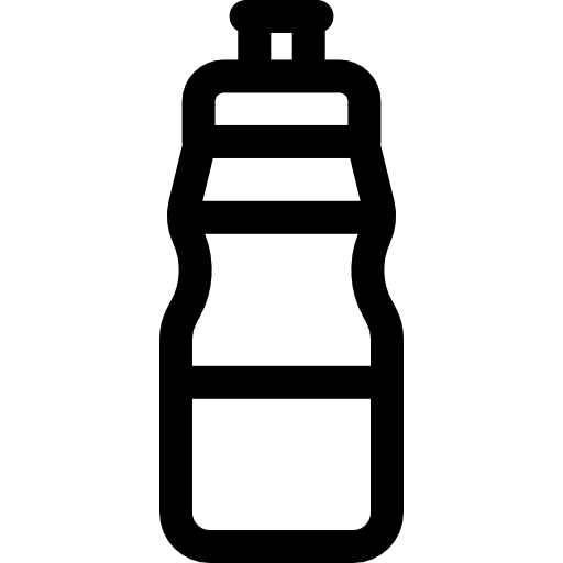 Bottle water container food icon