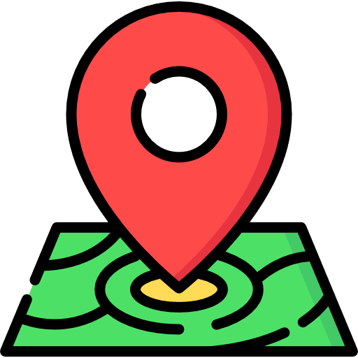 Map placeholder map pointer signs icon