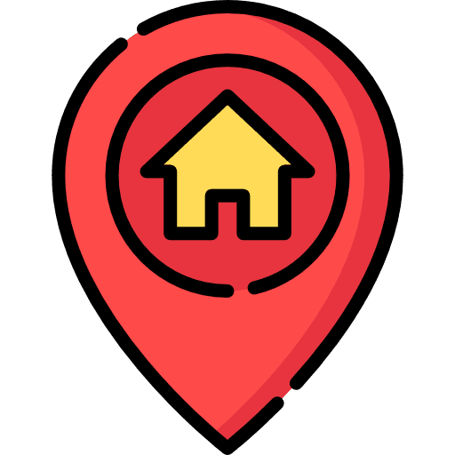Placeholder map pointer map point home icon